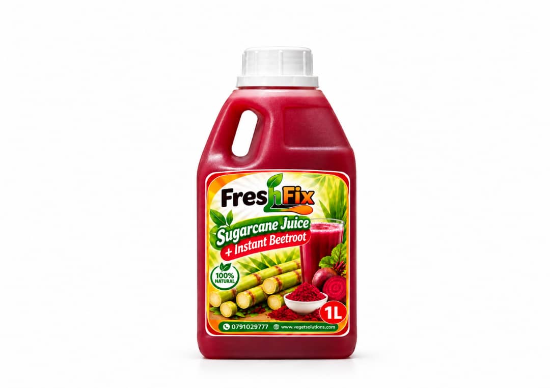 Sugarcane juice+instant beetroot (1L)