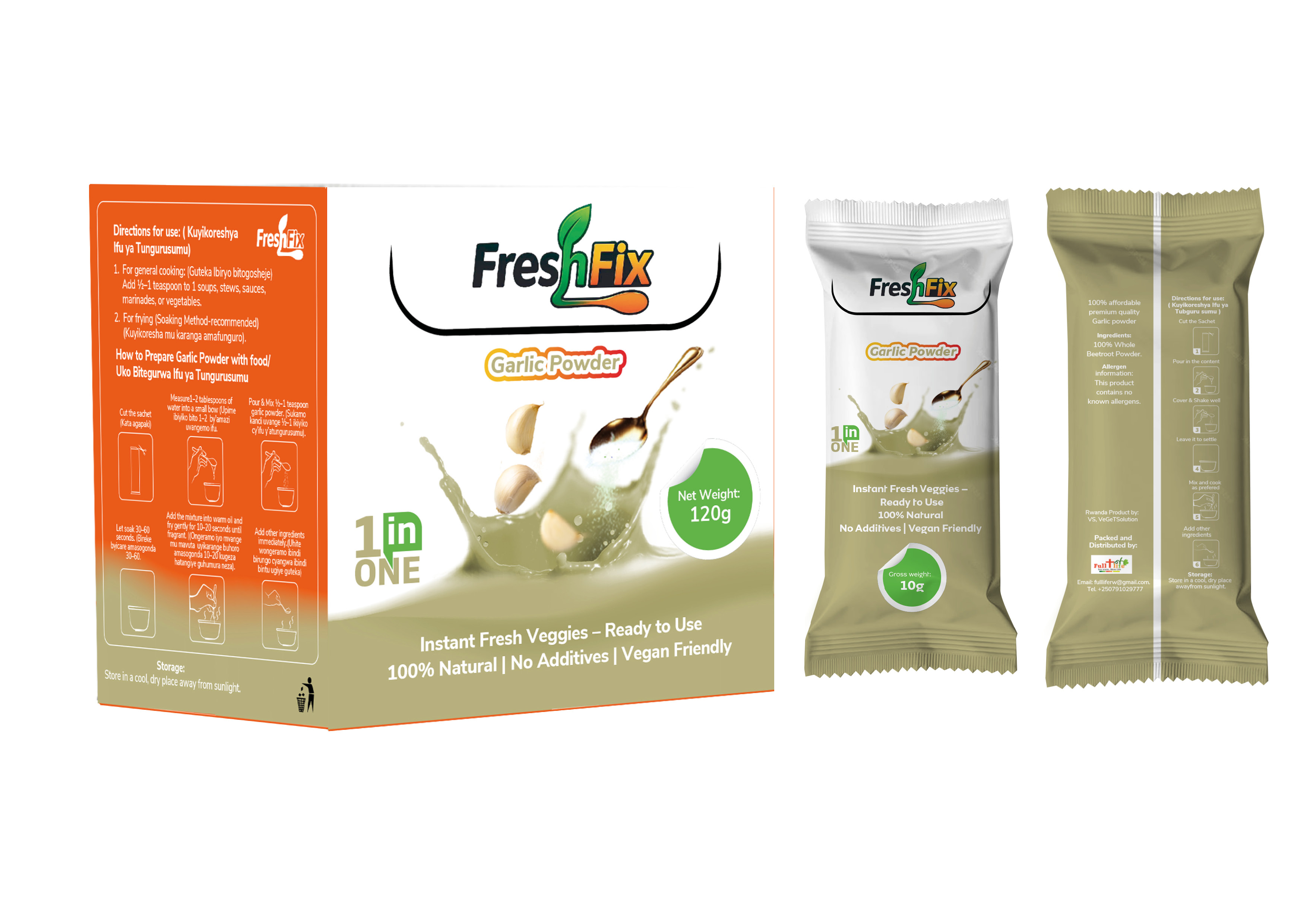 Garlic Powder (100% natural Garlic)