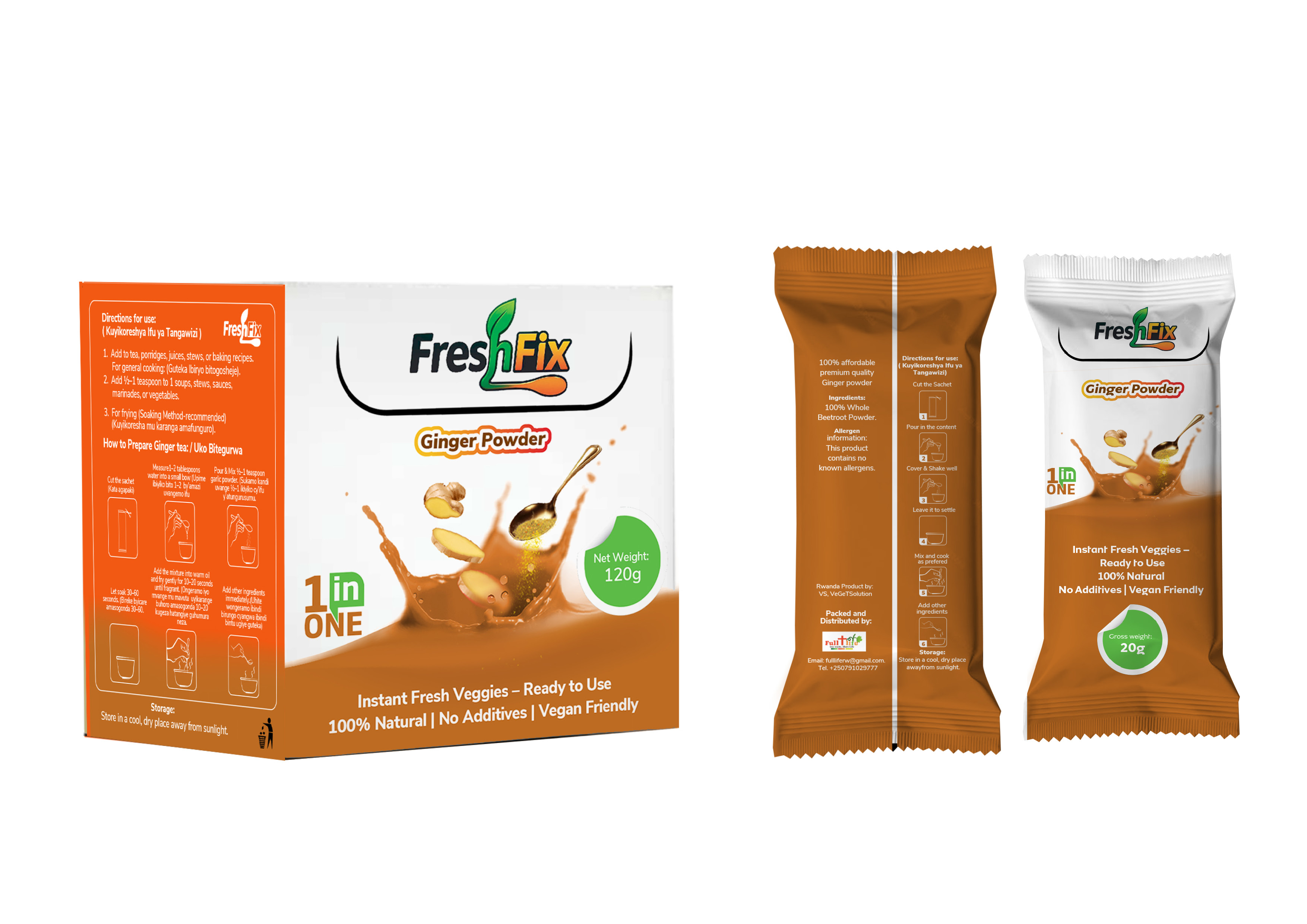 Organic Ginger Powder